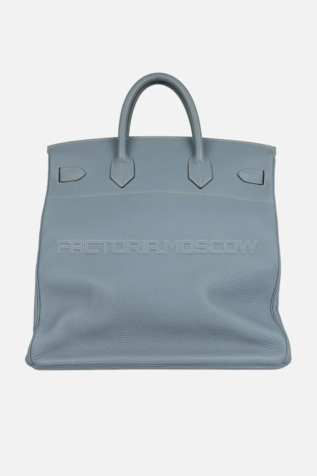 Hermes Birkin HAC 40 Bleu Lin Togo PHW