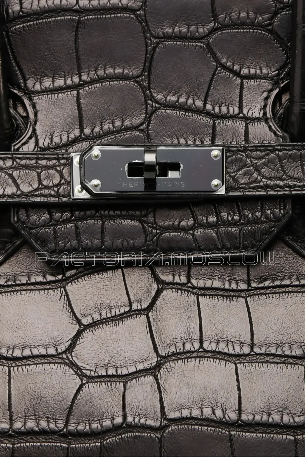 Hermes Limited Edition Birkin 35 So Black Alligator Black Hardware