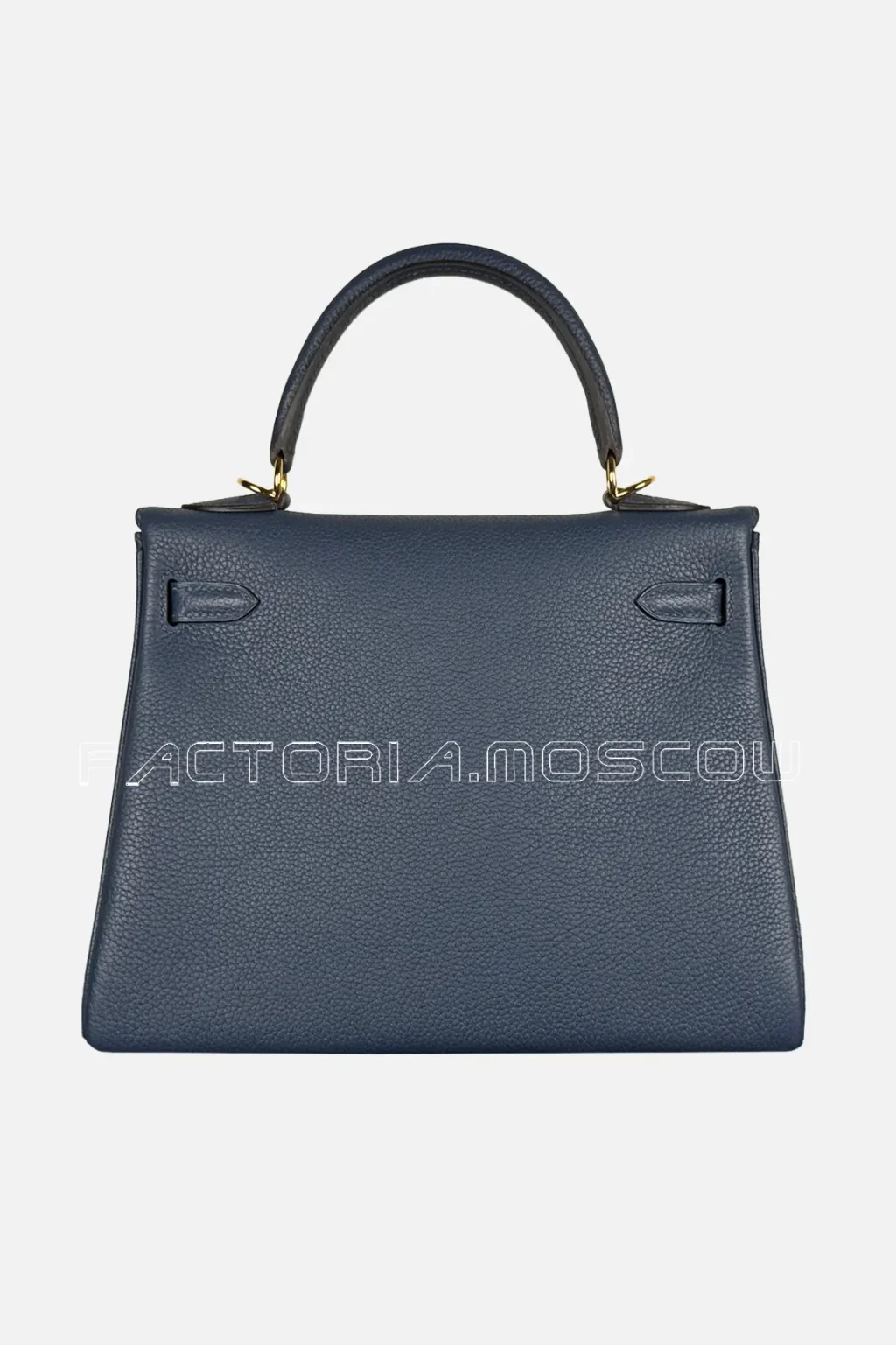 Hermes Kelly Retourne 25 Togo Colour Blue Sapphire GHW