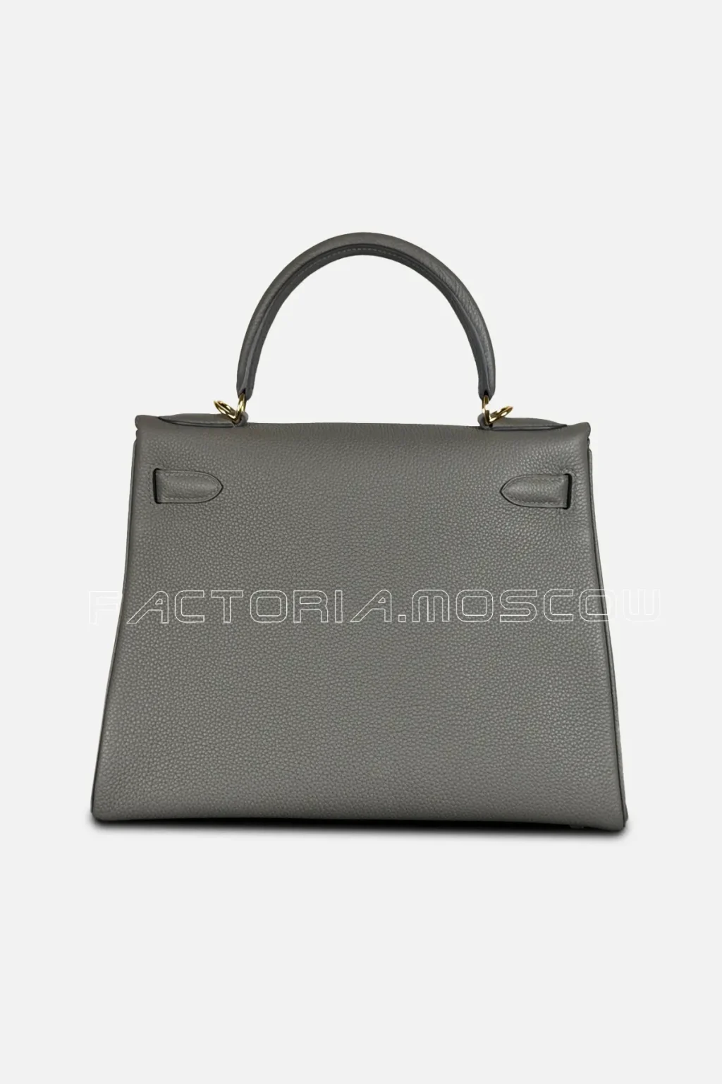 Hermes Kelly Retourne 28 Togo Colour Gris Meyer GHW
