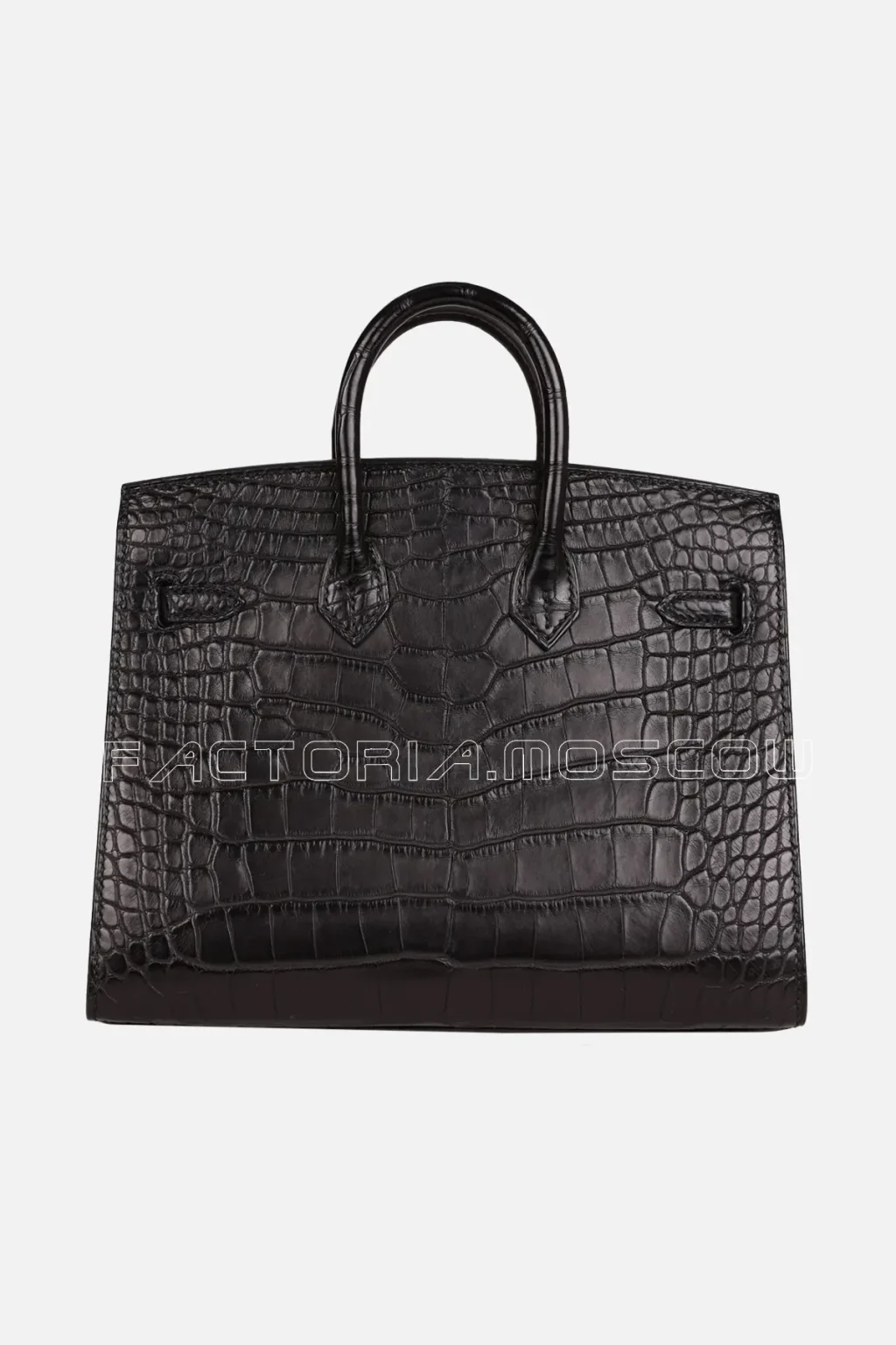 Hermès Birkin Sellier 20 Black Matte Alligator GHW