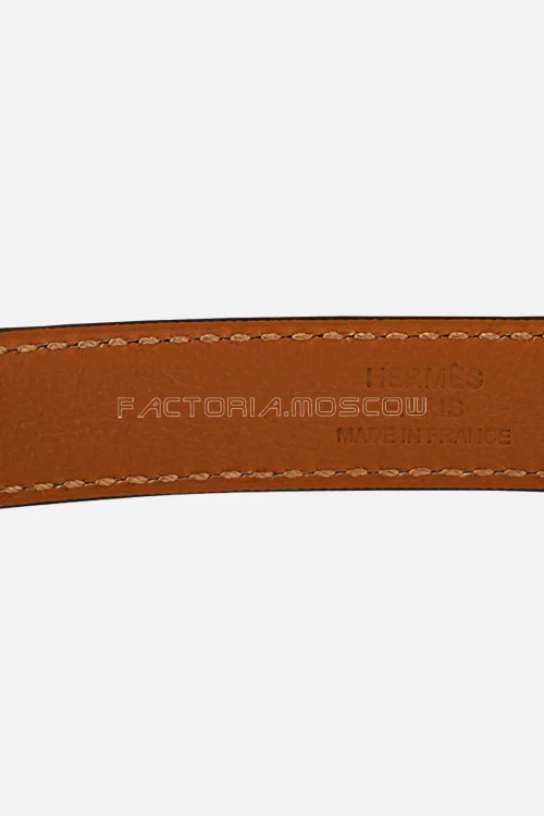 Hermès Kelly Pocket 18 Belt Craie Epsom GHW