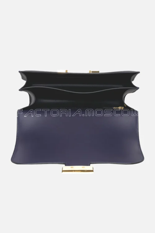 Hermes Constance 24 Bleu Nuit Evercolor Leather GHW