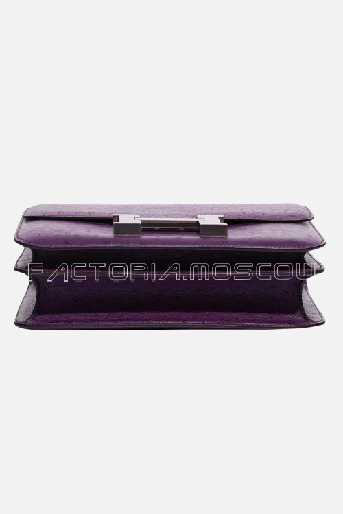 Hermes Constance 24 Ostrich Colour Violin PHW