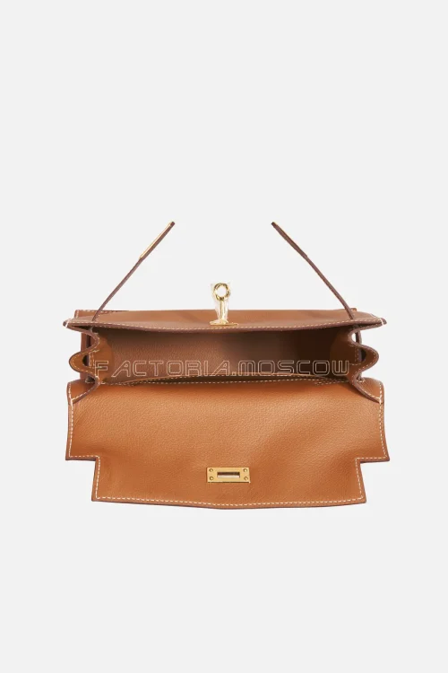 Hermes Kelly Danse II Gold Evergrain GHW