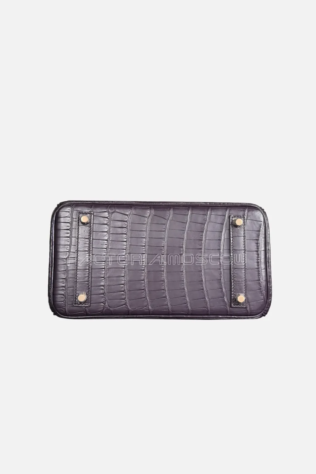 Hermes Birkin 25 Alligator Matte Colour Raisin Hardware PHW