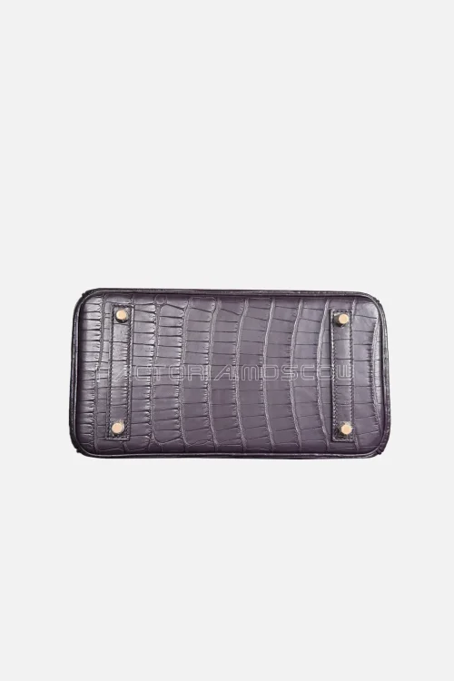 Hermes Birkin 25 Alligator Matte Colour Raisin Hardware PHW