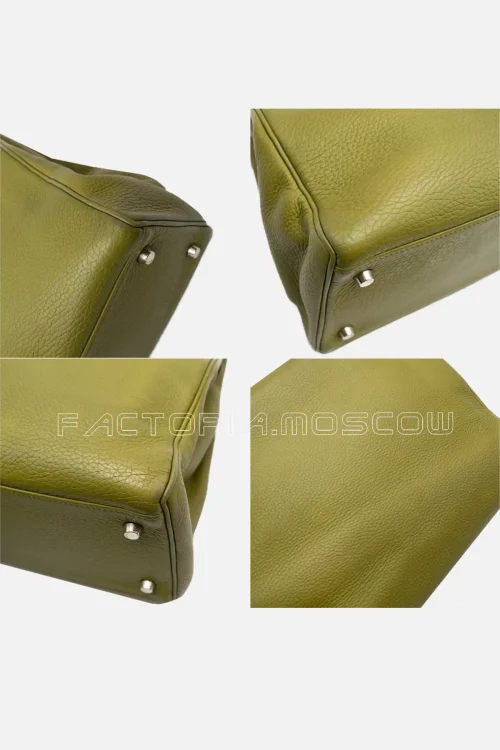 Hermes Kelly Retourne 32 Togo Colour Vert Anis PHW