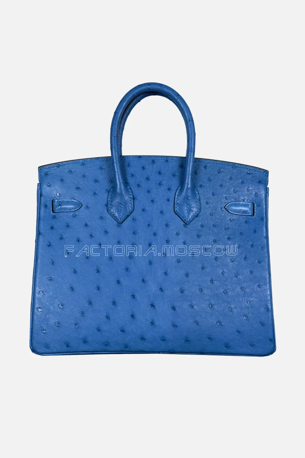Hermes Birkin 25 Ostrich Colour Blue Zellige Hardware GHW