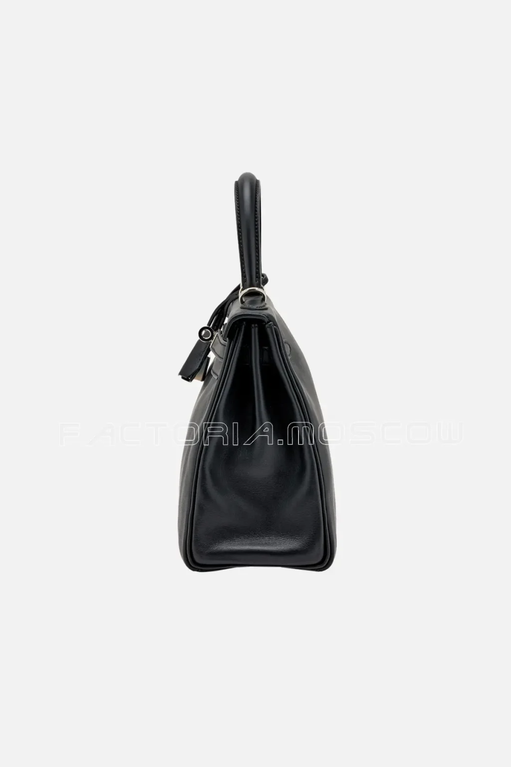 Hermès Kelly Retourne 25 Swift Colour Black PHW