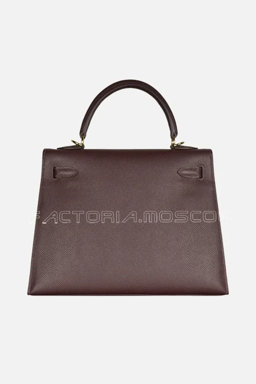 Hermès Kelly Sellier 25 Epsom Colour Rouge Sellier GHW