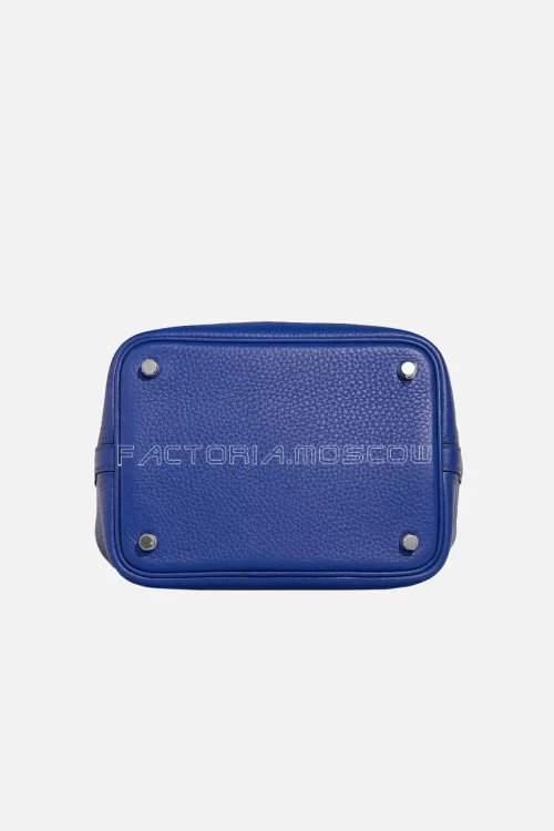 Hermès Picotin 18 Bleu Electrique Clemence PHW