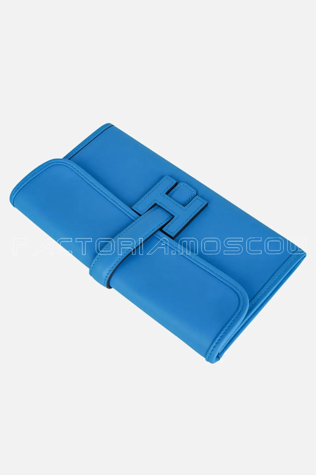 Hermes Jide Elan 29 Clutch Swift Blue Frida Hardware Leather