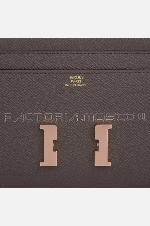 Hermes Constance Long To Go Wallet Epsom Etain Hardware Rghw