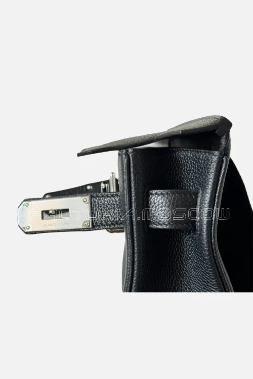 Hermes Hac A Dos PM Black Togo PHW