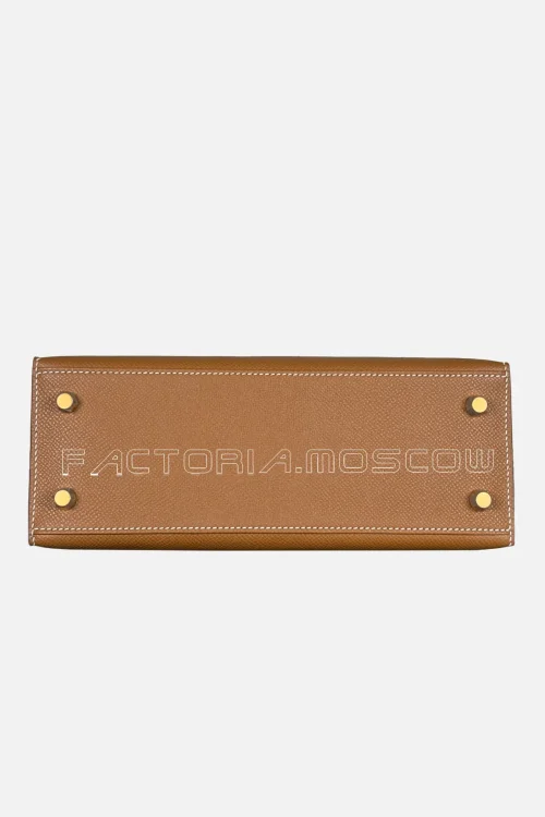 Hermès Kelly Sellier 25 Epsom Colour GHW