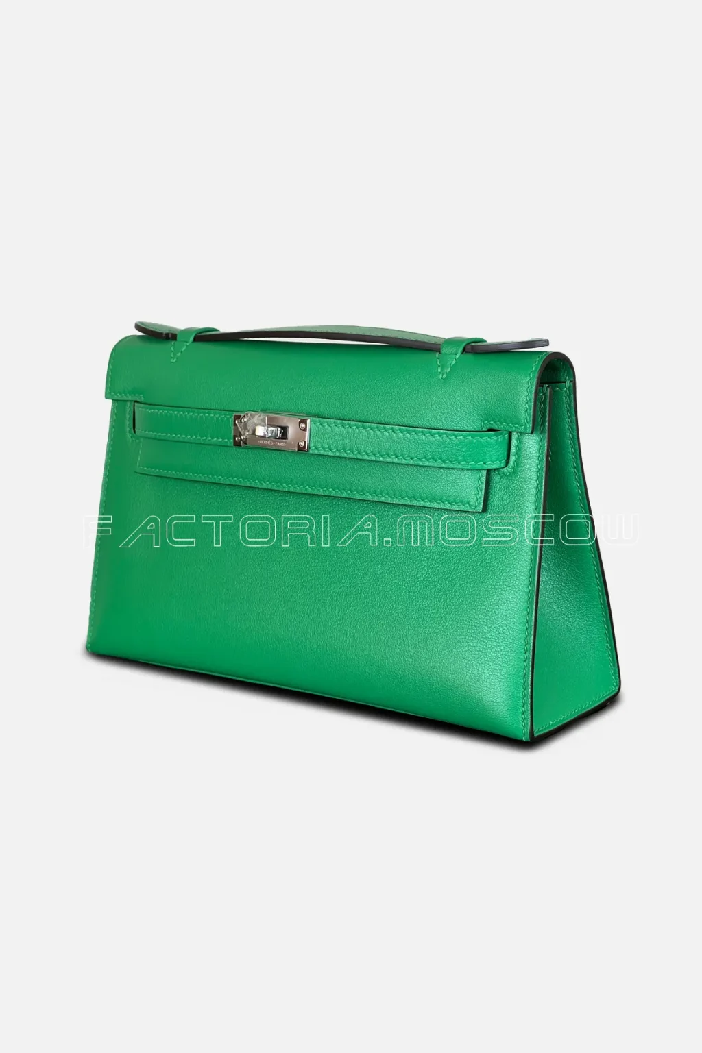 Hermes Kelly Pouchette Swift Colour Bamboo PHW