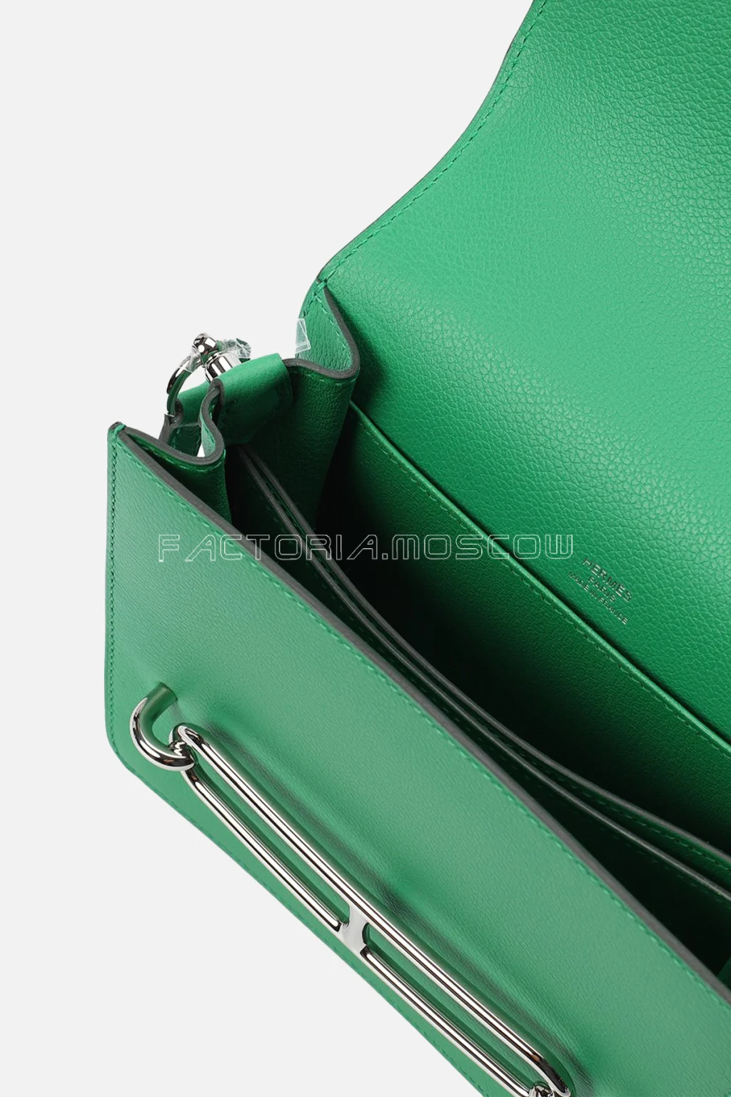 Hermès Roulis 23 Bamboo Evercolor PHW