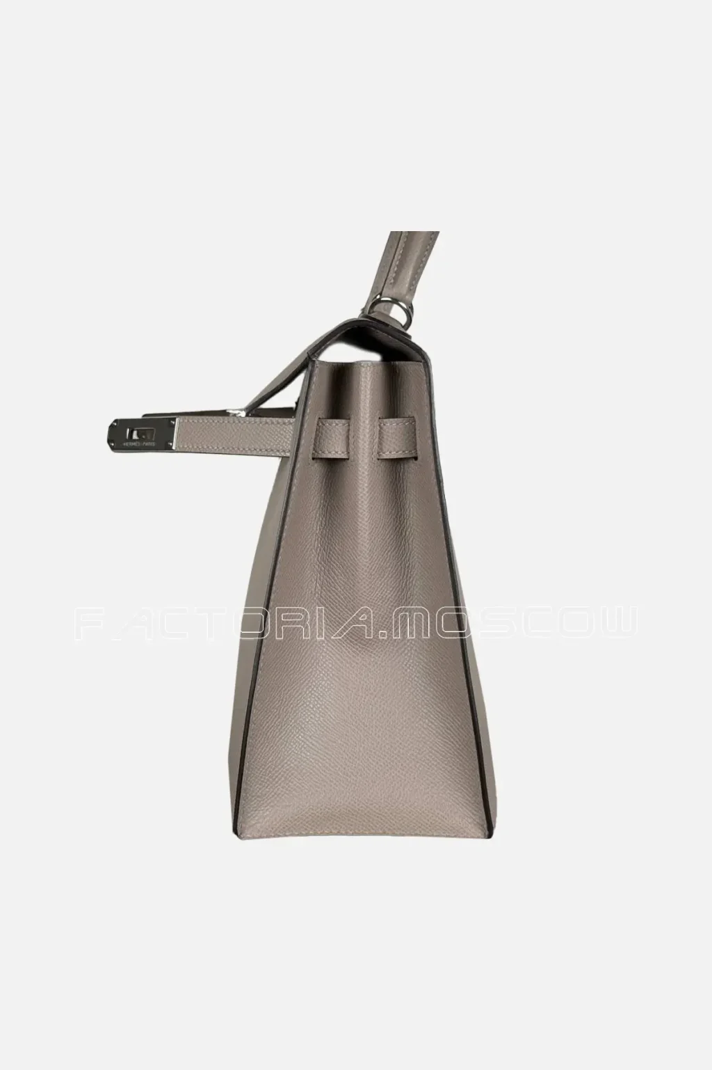 Hermès Kelly Sellier 28 Epsom Colour Gris Asphalt PHW