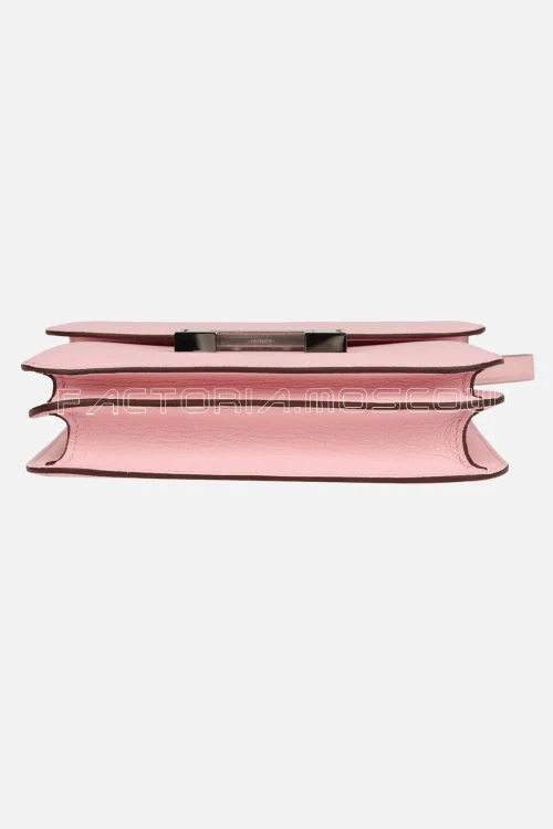 Hermès Constance 18 Rose Sakura Chevre PHW