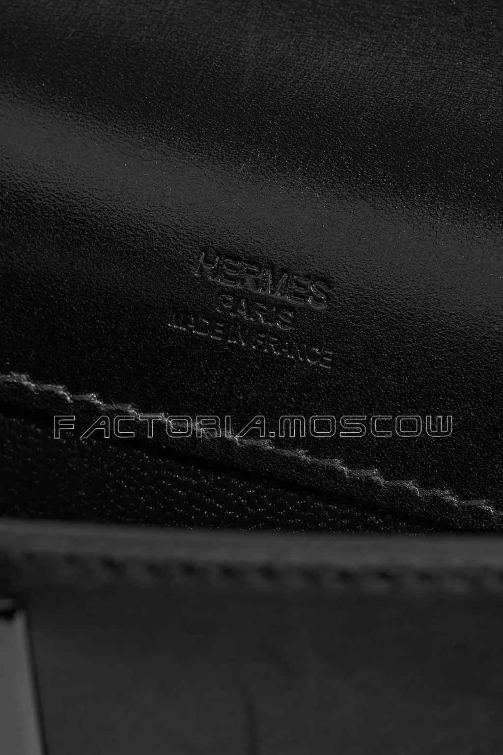 Hermès Kelly Cut Clutch Box So Black Hardware Black