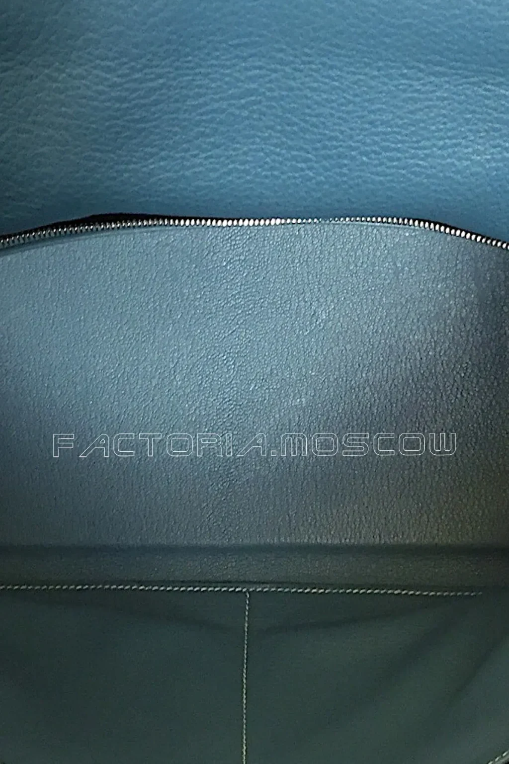 Hermes Kelly Retourne 35 Taurillon Clemence Colour Bleu Jeans PHW