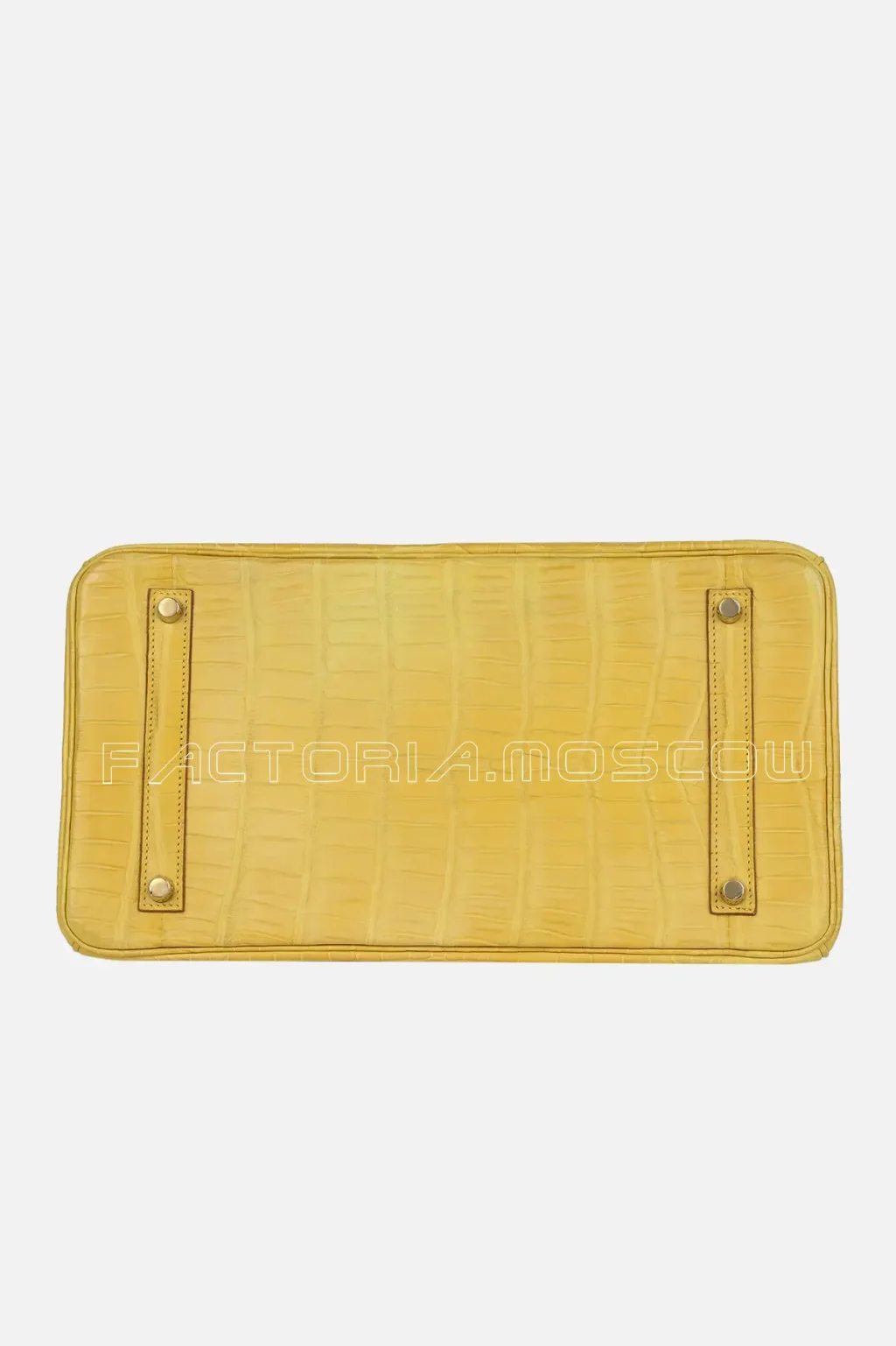 Hermès Birkin 35 Matte Porosus Crocodile Colour Mimosa GHW