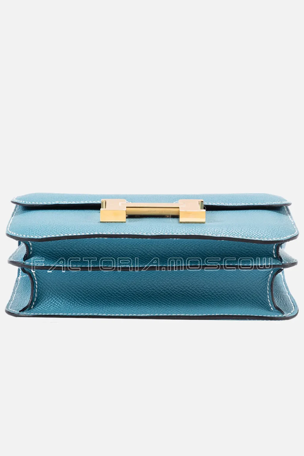 Hermès Constance 18 Epsom Bleu Jean GHW