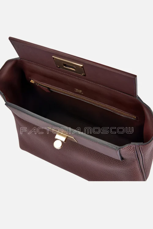 Hermes 24/24 29 Rouge Sellier Togo/Swift GHW