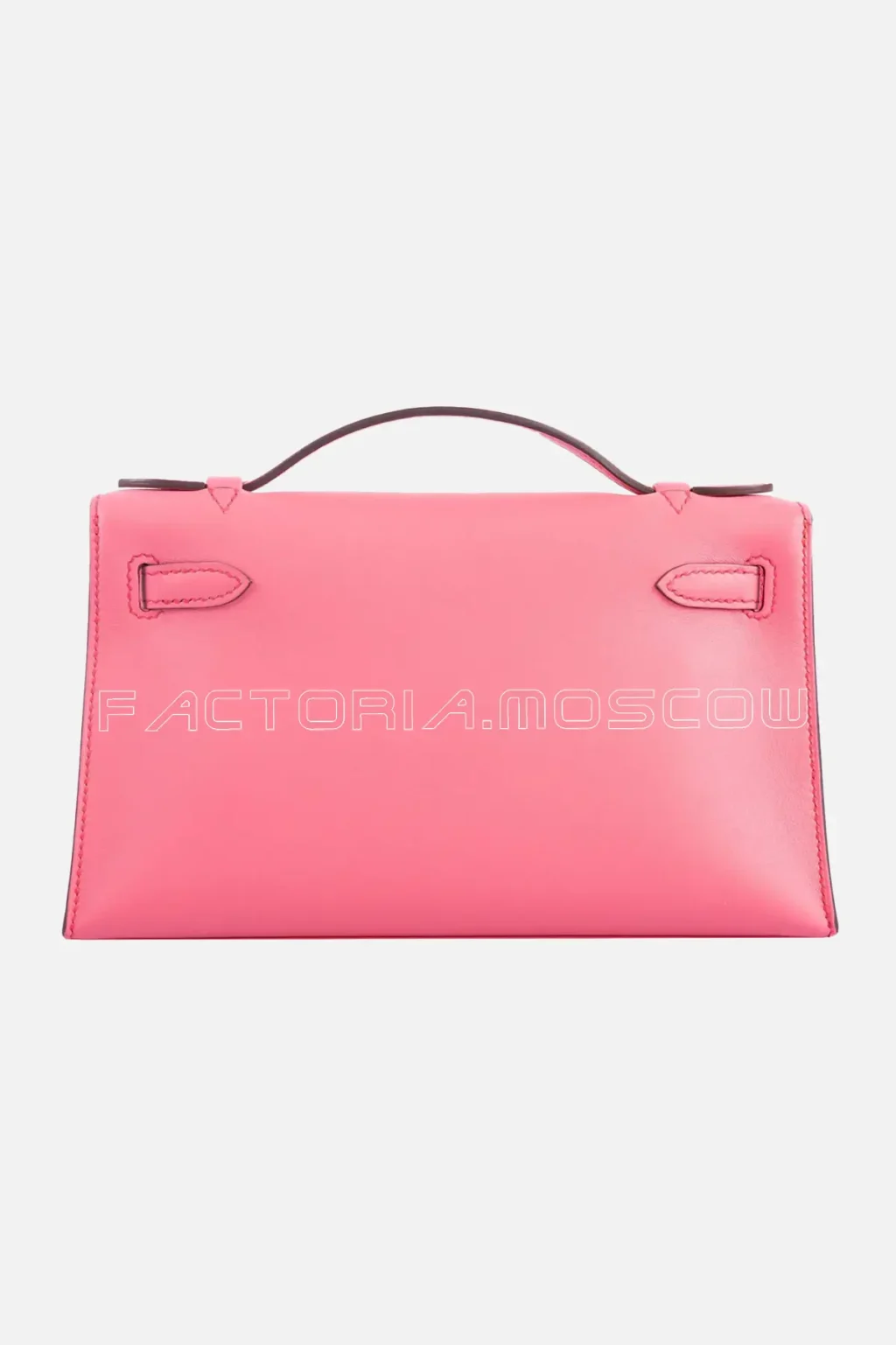 Hermes HSS Kelly Pochette Swift Rose Azalee And Rose Mexico Interior And Stitching GHW