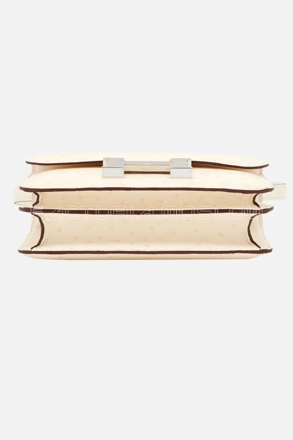 Hermès Constance Mini 18 Ostrich Nata PHW