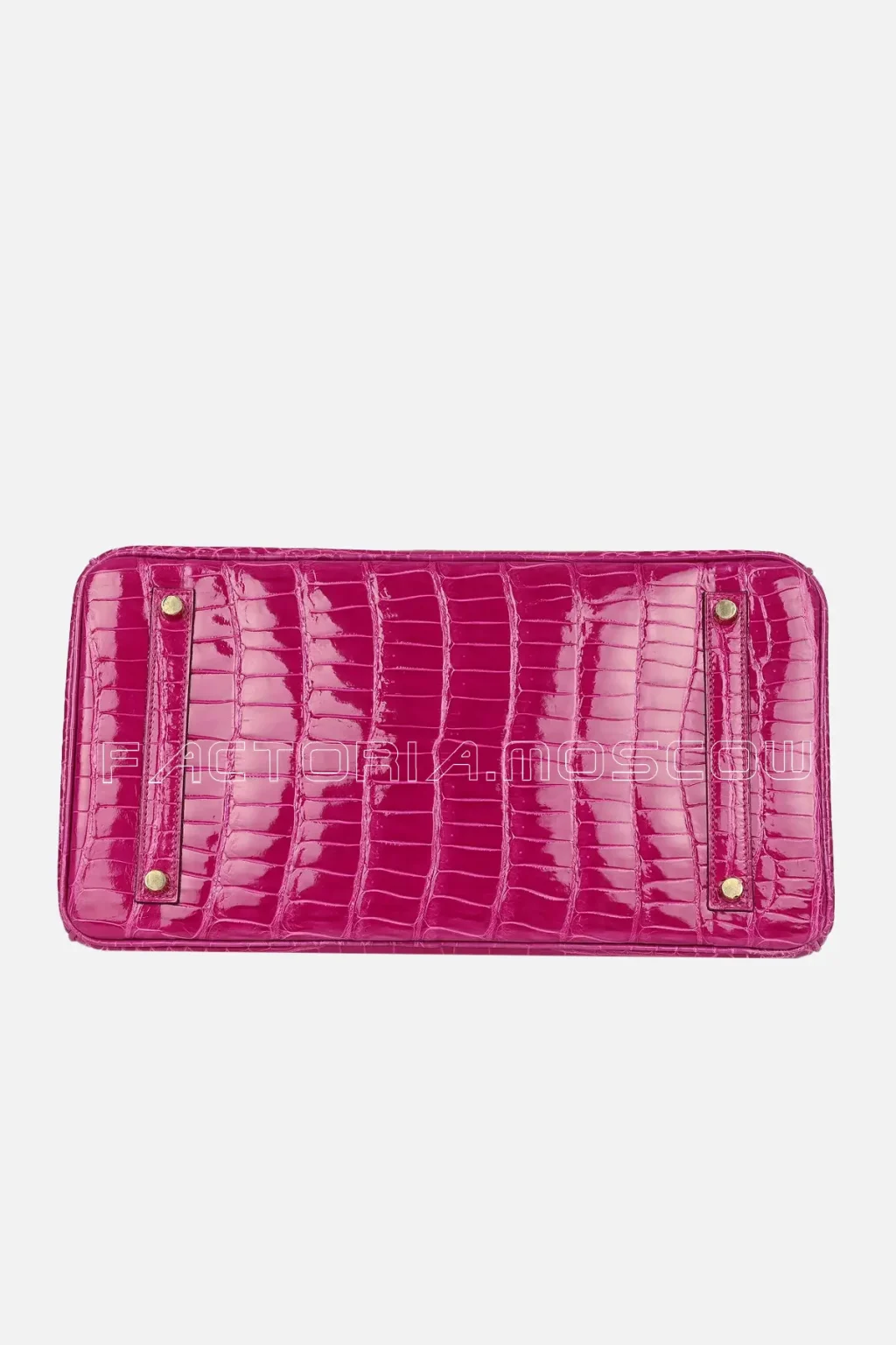 Hermès Birkin 35 Shiny Porosus Crocodile Colour Rose Scheherazade GHW