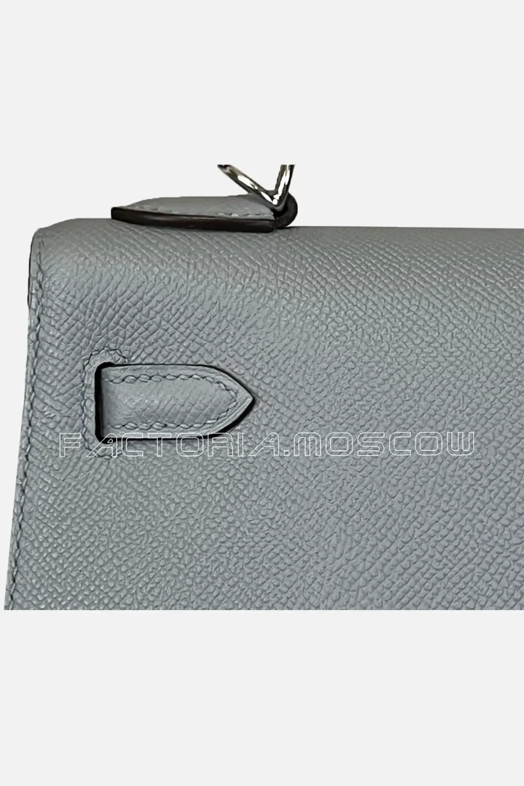 Hermes Kelly Sellier 25 Epsom Colour Blue Lin PHW
