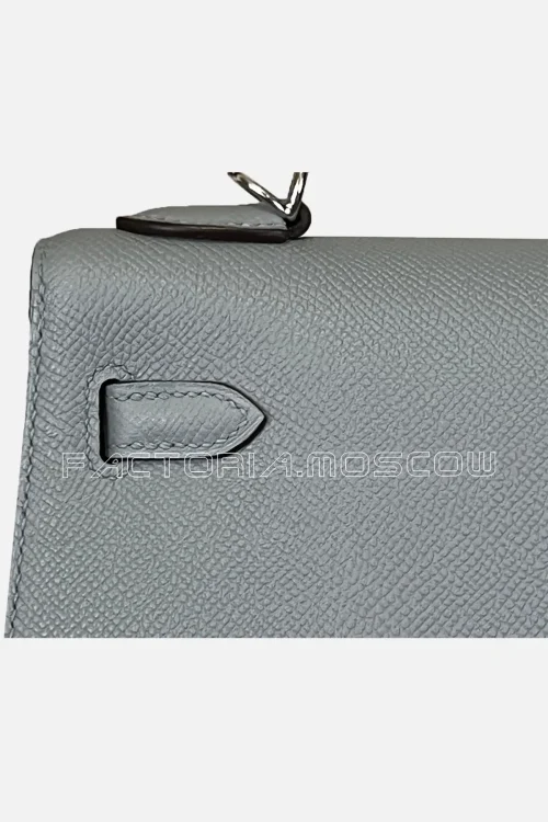 Hermes Kelly Sellier 25 Epsom Colour Blue Lin PHW