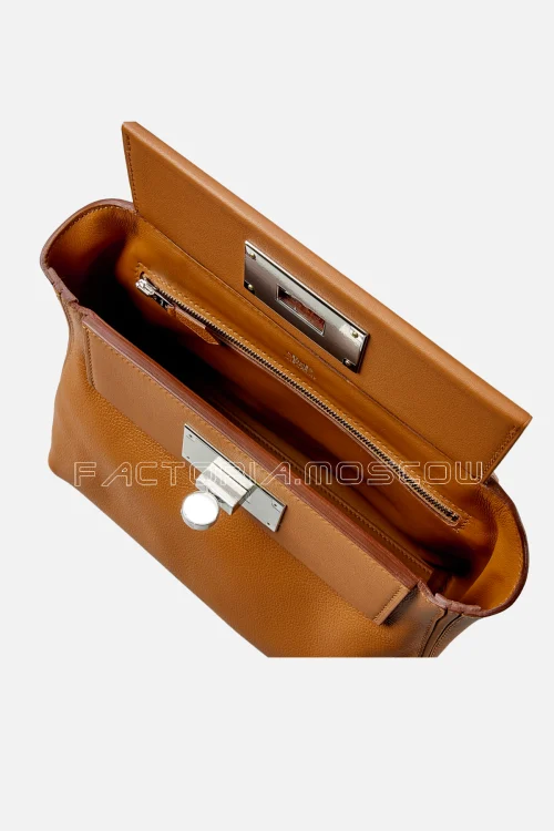Hermes 24/24 21 Mini Gold Evercolor And Swift PHW