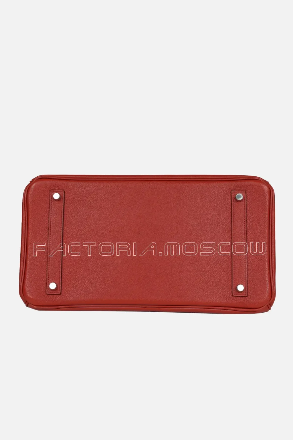Hermès Birkin 35 Ghillies Clemence/Evercolor Colour Brique PHW