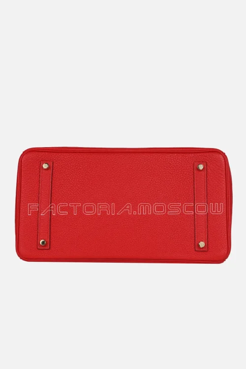 Hermès Birkin 35 Togo Colour Rouge Casaque GHW