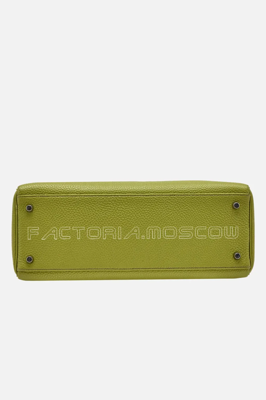 Hermès Kelly Retourne 35 Togo Colour Vert Anis PHW