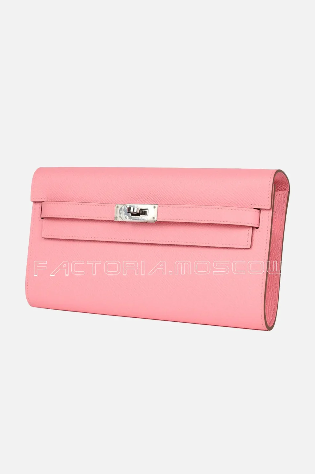 Hermès Kelly Wallet To Go Rose Confetti Epsom PHW