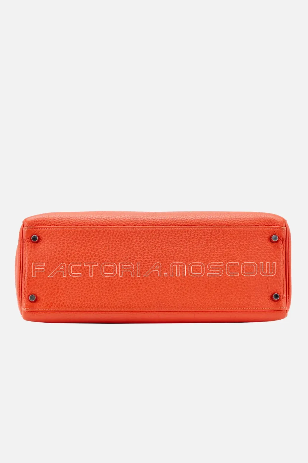 Hermès Kelly Retourne 35 Togo Colour Capucine PHW