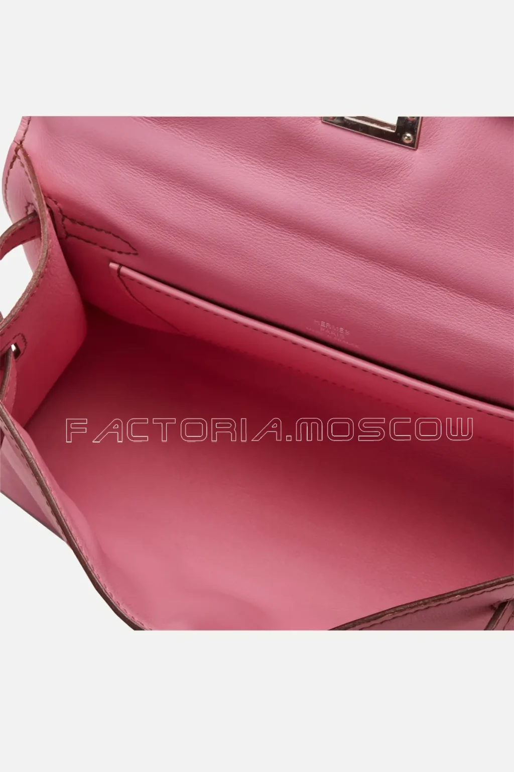 Hermès Kelly Pochette Swift Leather 5P Pink PHW