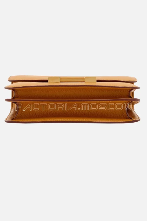 Hermès Mini Constance 18 Epsom Sesame GHW