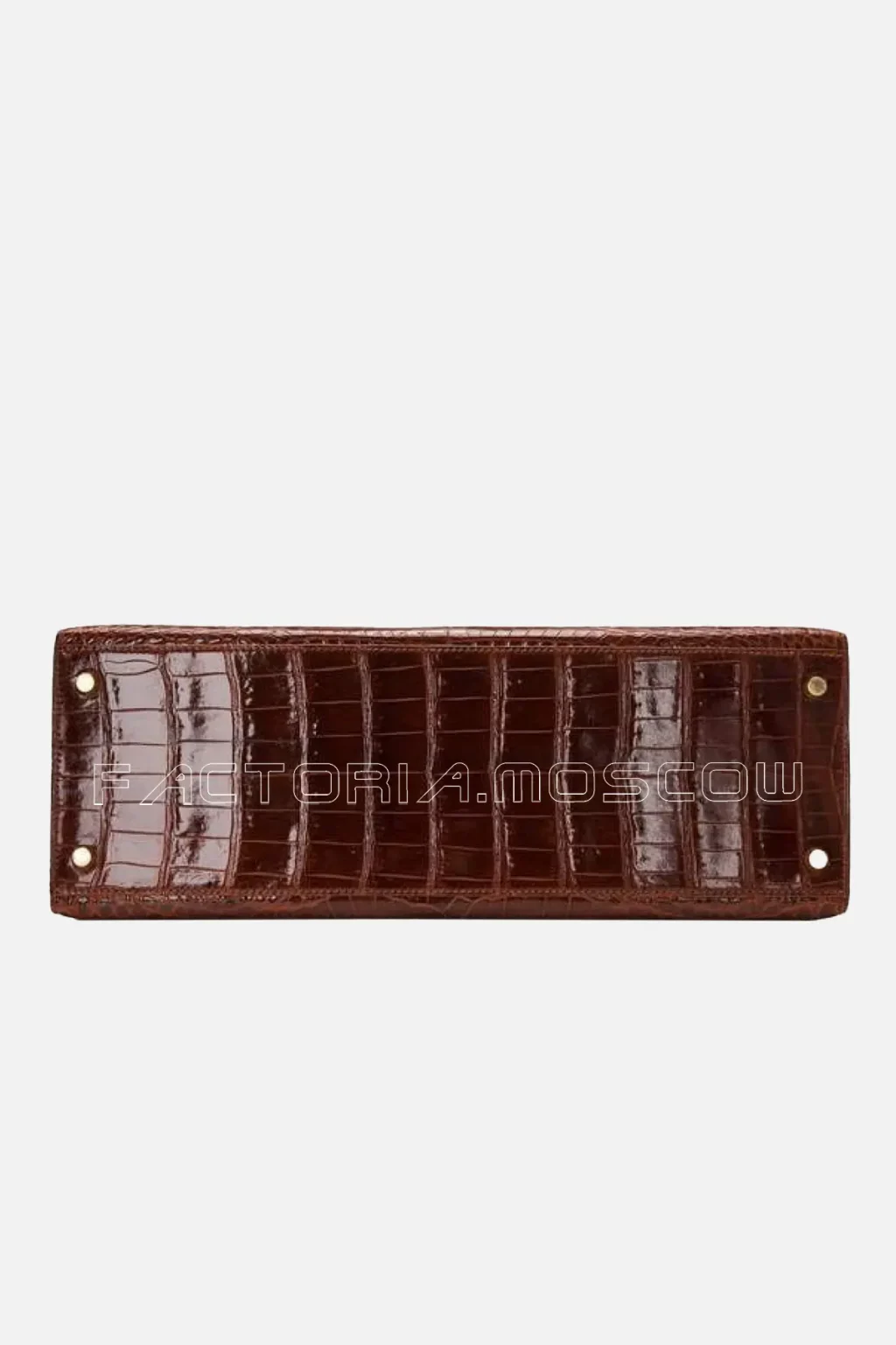 Hermès Sellier Kelly 35 Shiny Crocodile Colour Miel GHW