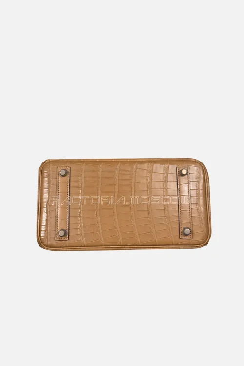 Hermès Birkin 25 Alligator Matte Colour Chai Hardware PHW