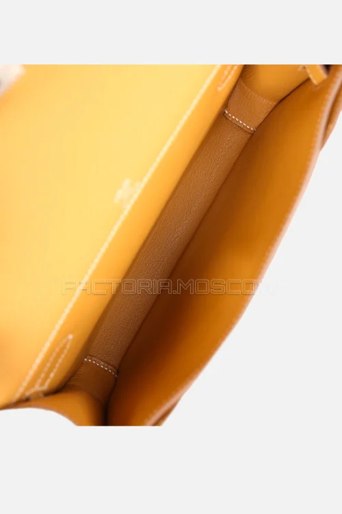 Hermès Kelly Depeches 25 Naturel Sable Togo PHW