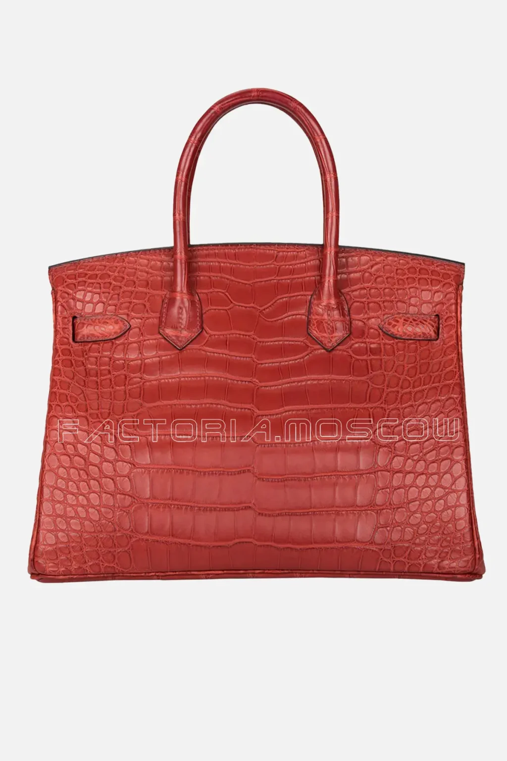 Hermes Rouge H Matte Alligator Birkin 30 GHW