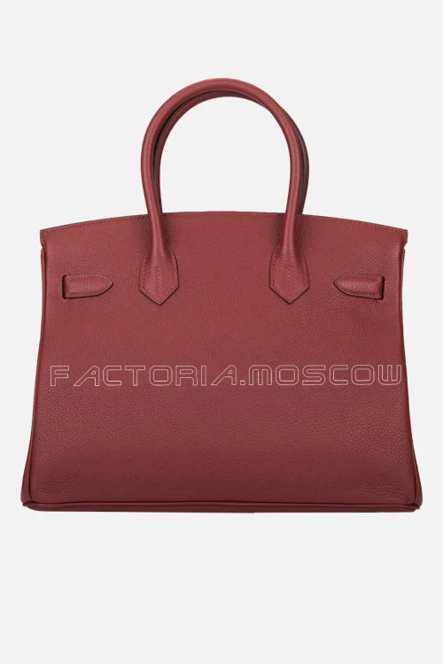 Hermes Rouge H Togo Birkin 30 GHW