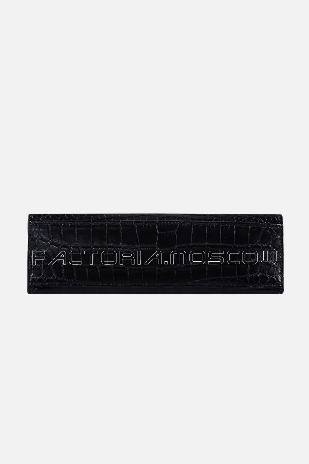 Hermes Kelly Pochette Black Matte Niloticus Crocodile PHW