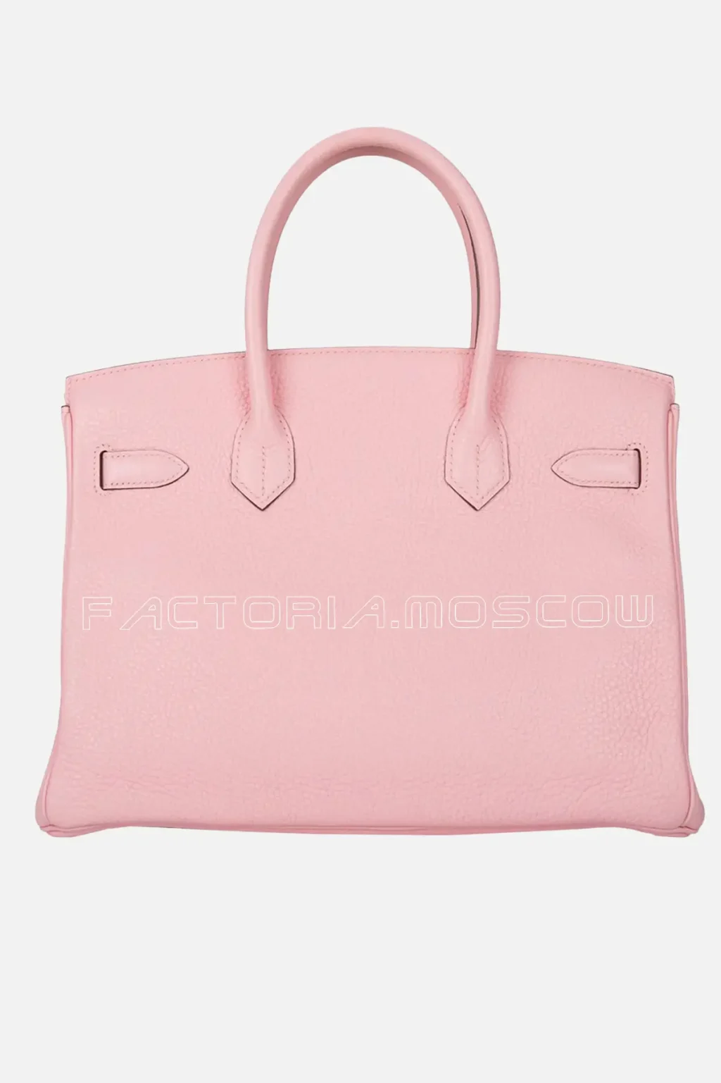 Hermes Rose Sakura Clemence Birkin 30 GHW