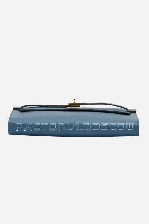 Hermès Kelly To Go Wallet Bleu De Prusse Evercolor GHW